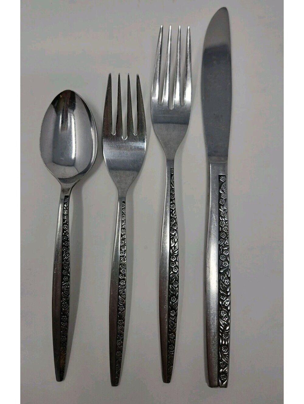 Lot of 20 Coventry Stainless Japan JH BOUQUET Flatware Set Spoons Forks Knives